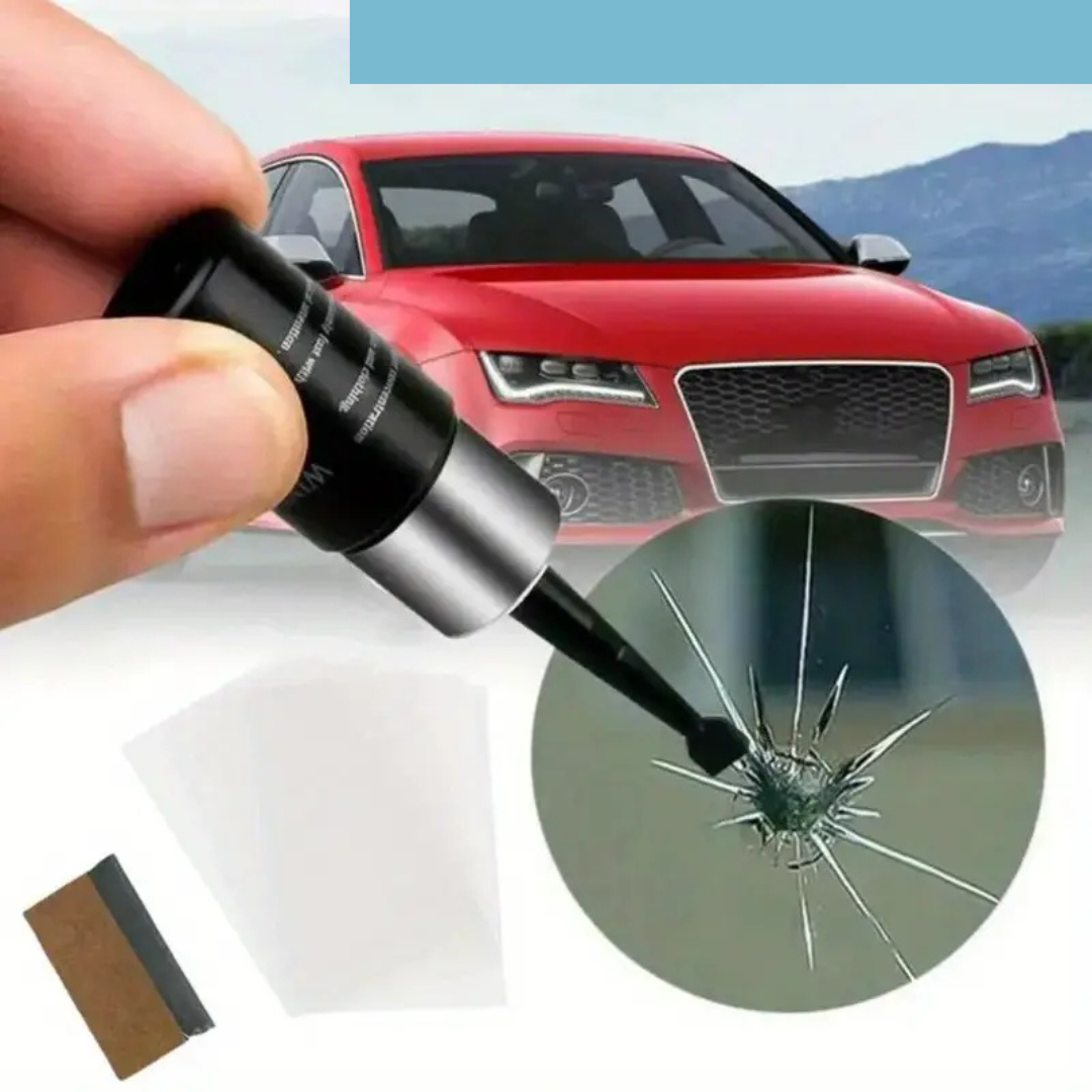 Set za popravku auto stakala – popravi pukotine i ogrebotine za nekoliko minuta!