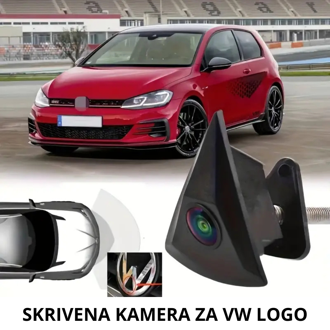 🔥 Skrivena Auto Kamera u VW Znaku – Snimaj Diskretno, Vozi Sigurno! 🔥