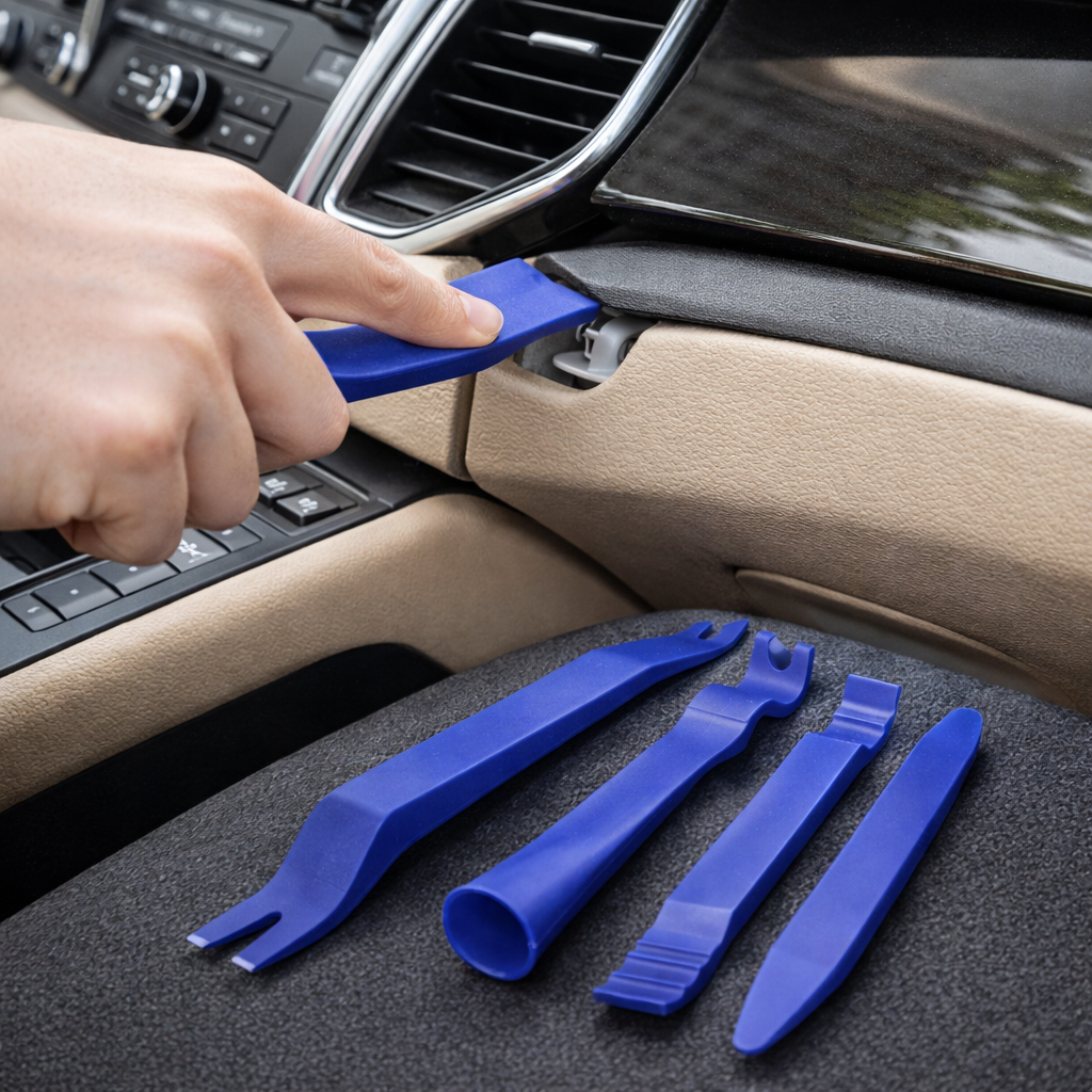 Set za Skidanje Plastika u Automobilu bez Oštećenja