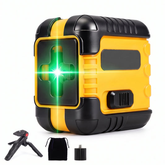 Zeleni laserski nivelir sa tripodom, torbicom i adapterom